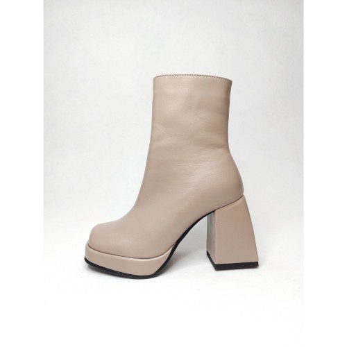 Ботильоны "Виктория" бежевые 1