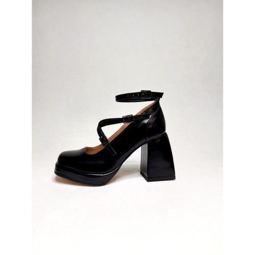 Туфлі Леді Мері чорні 5