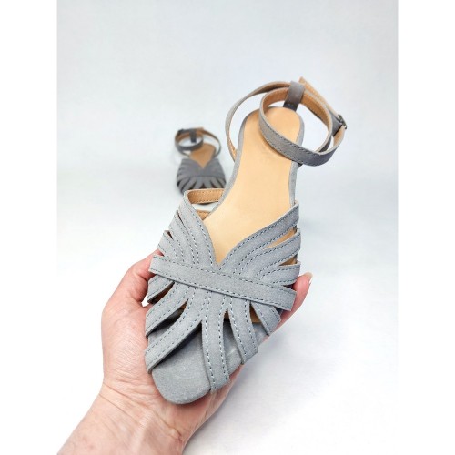 Vintage серые замша 2