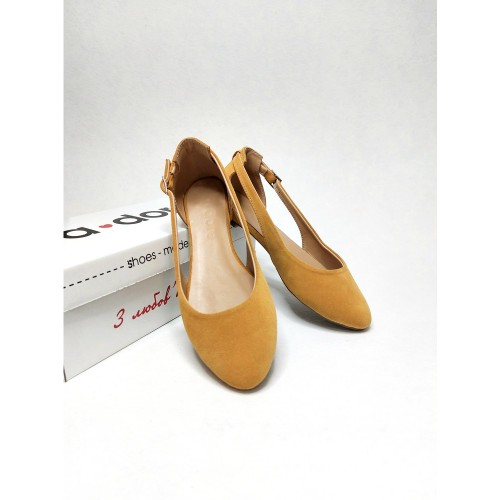 TANGO жовті замша 4