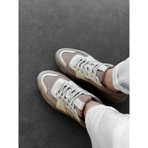 Кроссовки QUEEN бежевые 5