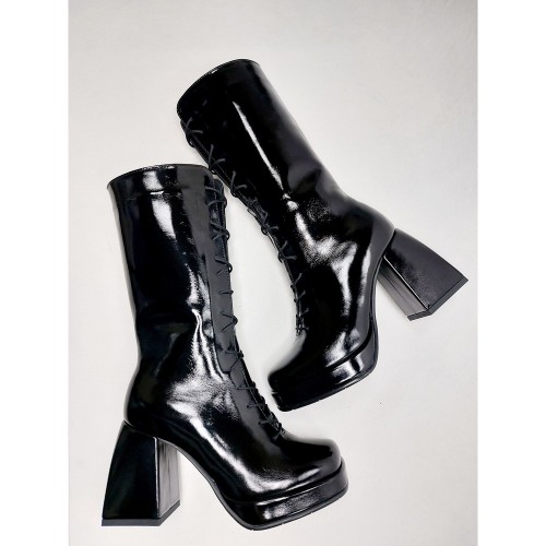 Ботильони "Діана" чорні 3