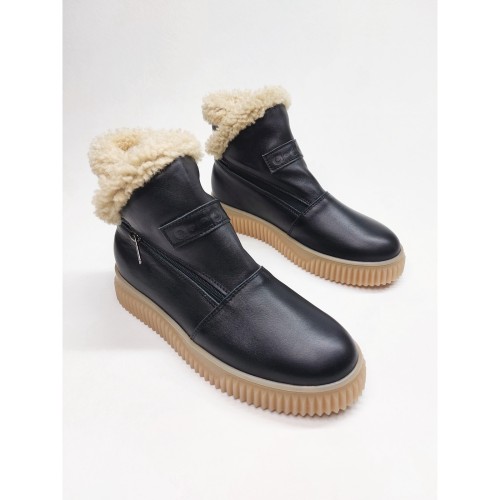 Уггі чорні, гладка шкіра 1