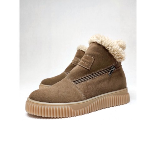 Уггі гірчичні, замша 2