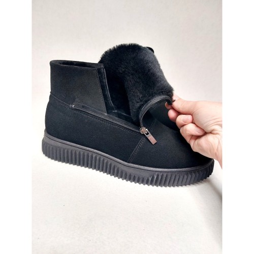 Уггі чорні, замша 3