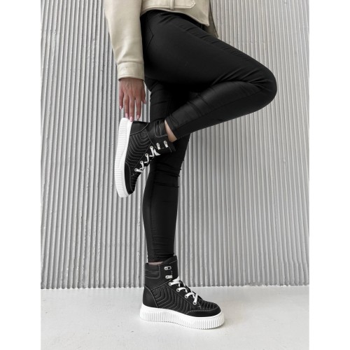 Хайтопи розшивні, колір чорний 5