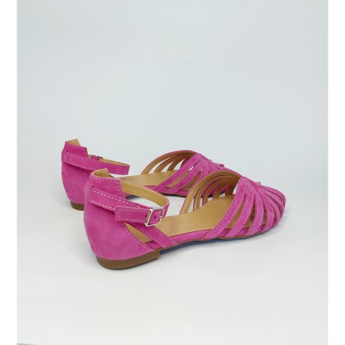 Vintage с пяткой фуксия 1