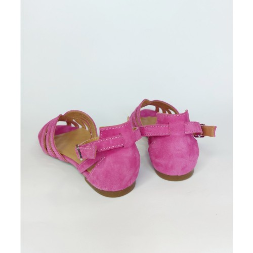 Vintage с пяткой фуксия 4