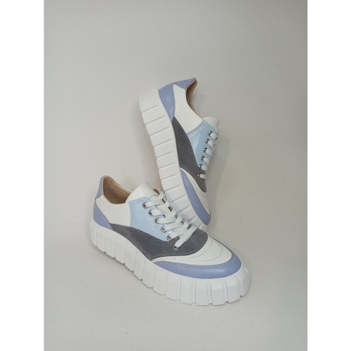 Кеди ЗЕФІР біло-блакитні 1