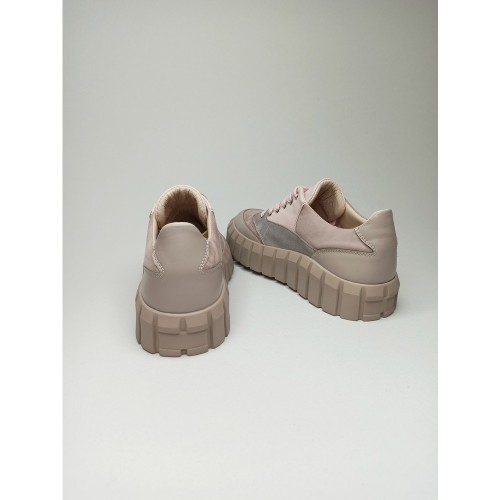 Кеди ЗЕФІР бежево-рожеві 1