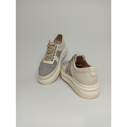 Кеди QUEEN - 15 капучиново-бежеві 1