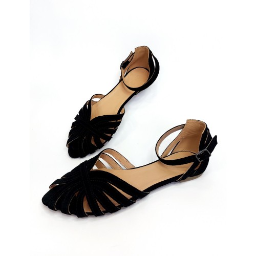 Vintage з п'ятою чорні 3