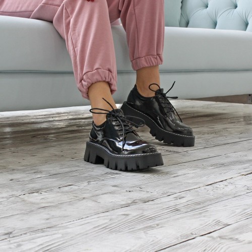 Туфли Derbi 21021 черные 4