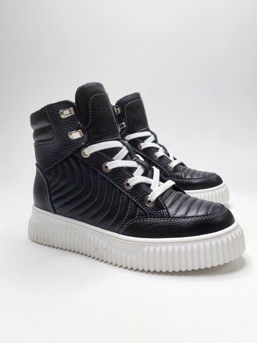 Хайтопи розшивні, колір чорний 