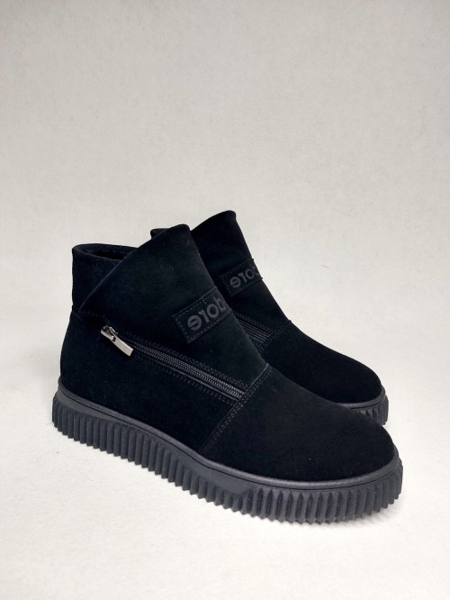 Уггі чорні, замша 