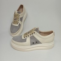 Кеди QUEEN - 15 капучиново-бежеві