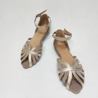 Vintage бежево-золоті