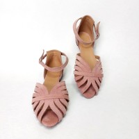 Vintage пудра замша